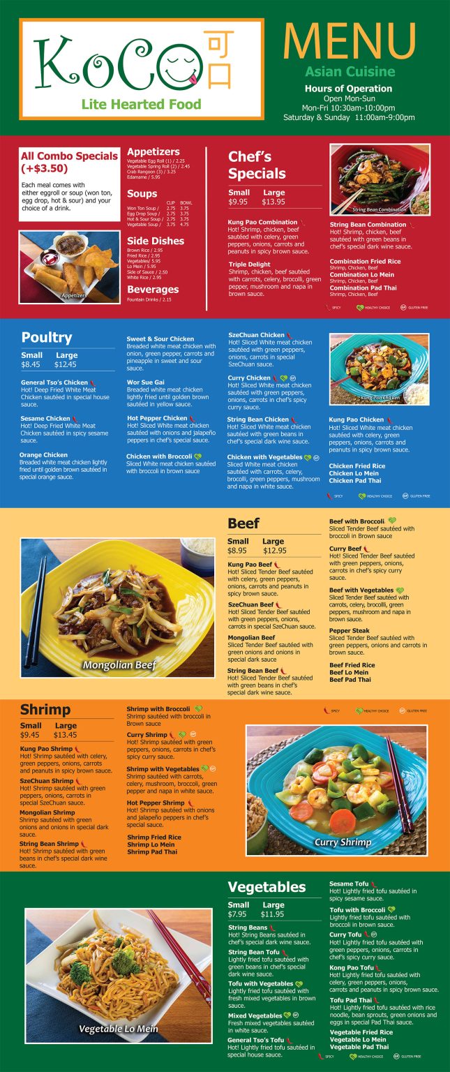 KOCO MENU – Koco Asian Cuisine